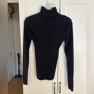 Black Turtleneck Sweater - image 1